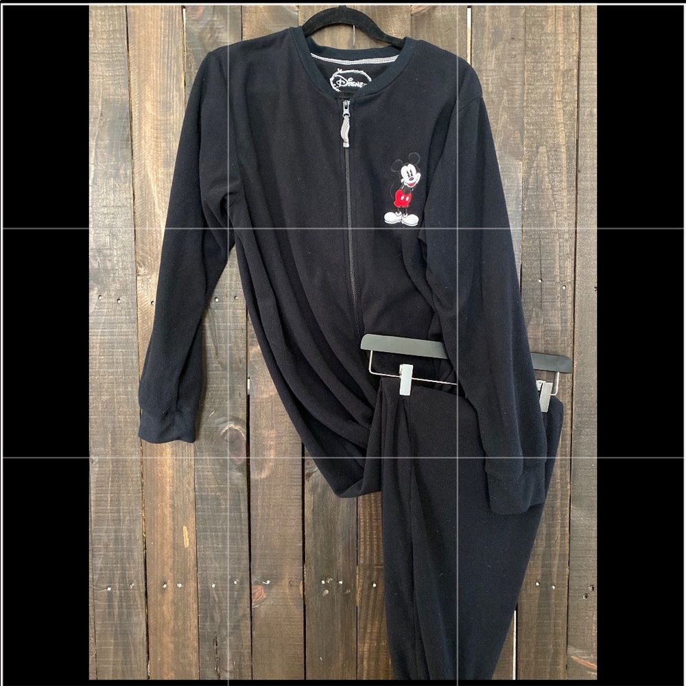 Disney Mickey Mouse Fleece Footed One-piece Pajama